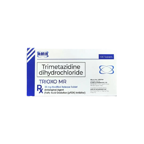 TRIOXO-MR Trimetazidine Dihydrochloride 35mg Modified-Release Tablet 1 ...